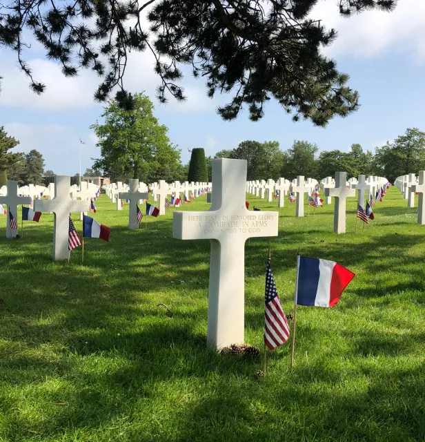 Cimetière Américain Visite Guidée Seconde Guerre Mondiale